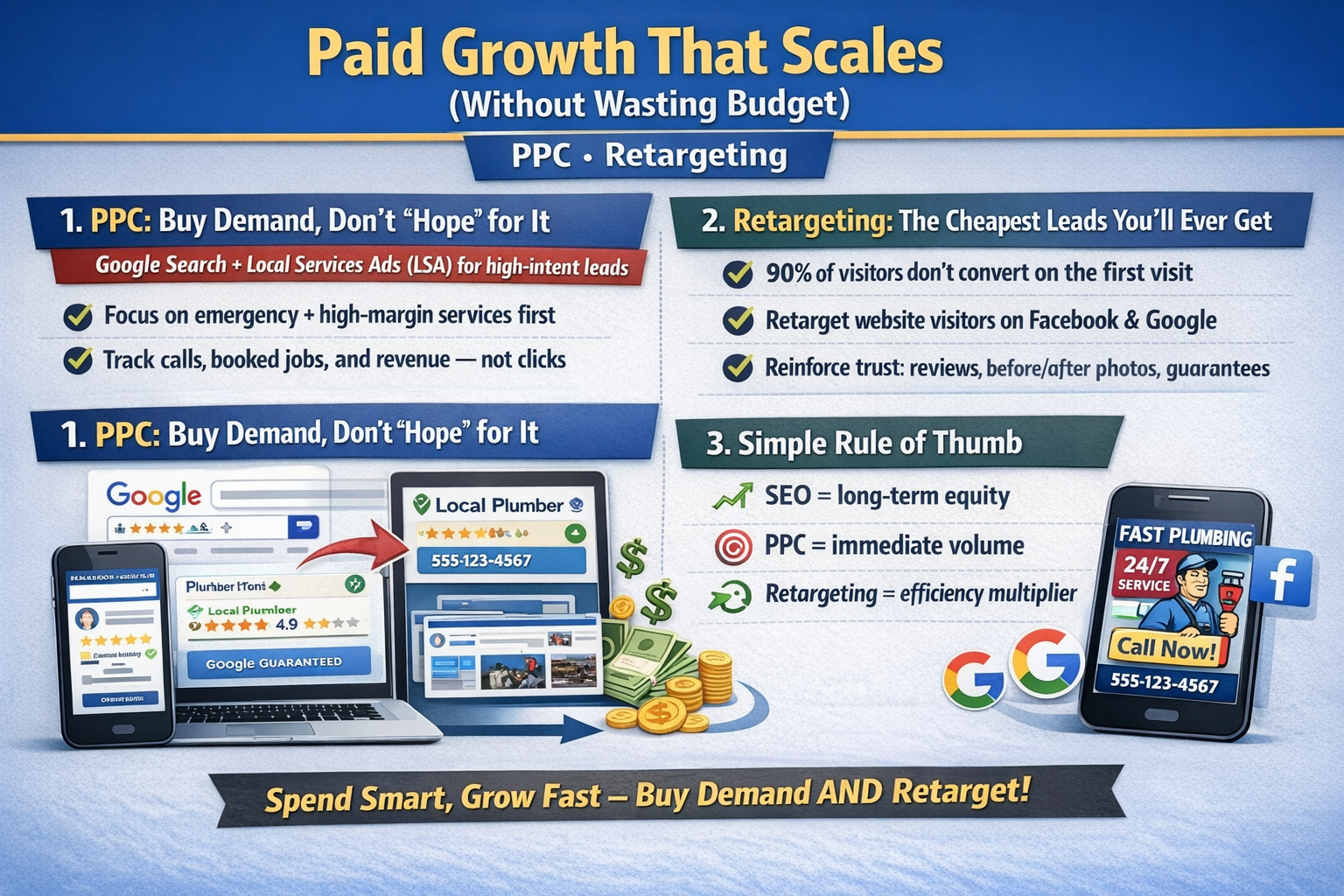 LSA and PPC ads for trenchless contractors