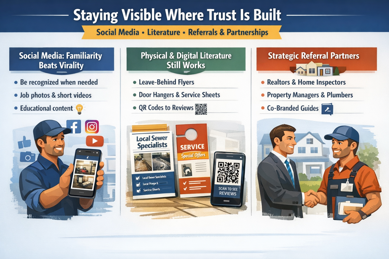 Social media marketing for trenchless contractors