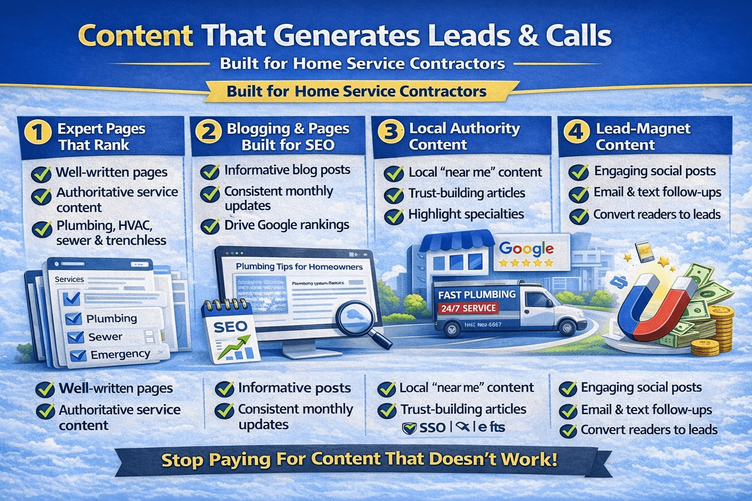 Content writing services for contractors