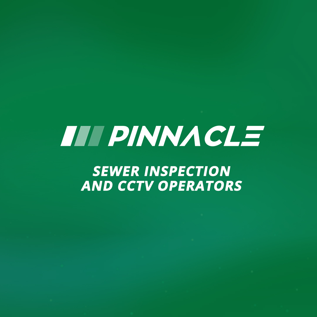 CCTV sewer inspection operator performing a camera inspection and documenting results