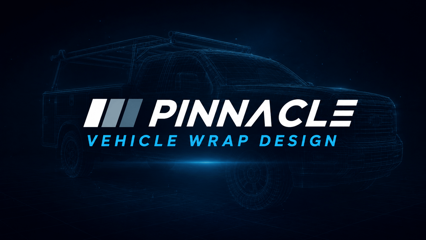 Vehicle wrap design concept for a trenchless contractor service vehicle