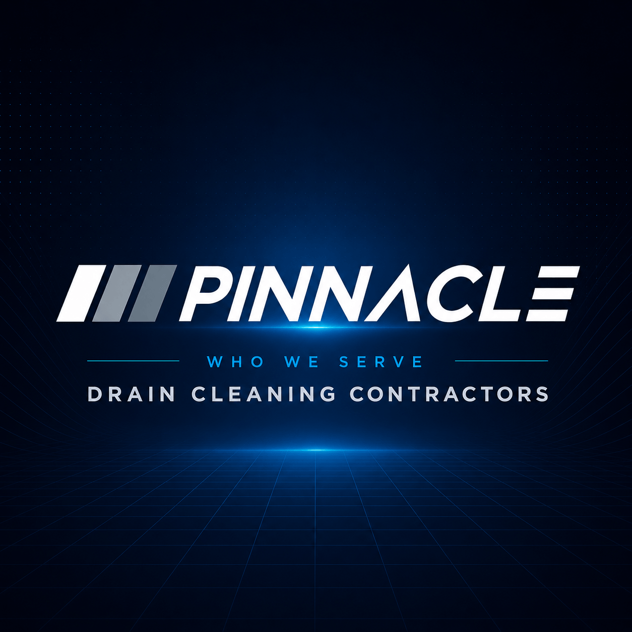 Residential and commercial drain cleaning contractor performing service work
